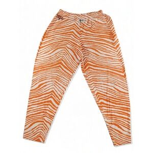 Vintage 90s Zubaz Texas Longhorns Zebra Stripe Pants Large Streetwear